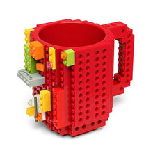 Load image into Gallery viewer, 350ML Mug Cup for Milk Coffee Water Build-On Brick Type Mug Cups Water Holder Building Blocks Design Gift
