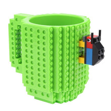 Load image into Gallery viewer, 350ML Mug Cup for Milk Coffee Water Build-On Brick Type Mug Cups Water Holder Building Blocks Design Gift