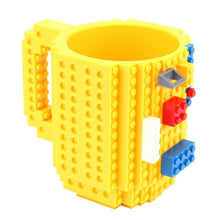 Load image into Gallery viewer, 350ML Mug Cup for Milk Coffee Water Build-On Brick Type Mug Cups Water Holder Building Blocks Design Gift