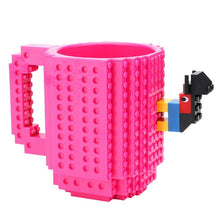 Load image into Gallery viewer, 350ML Mug Cup for Milk Coffee Water Build-On Brick Type Mug Cups Water Holder Building Blocks Design Gift