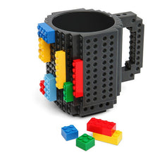 Load image into Gallery viewer, 350ML Mug Cup for Milk Coffee Water Build-On Brick Type Mug Cups Water Holder Building Blocks Design Gift