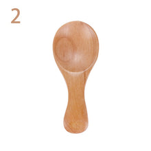 Load image into Gallery viewer, 1/2Pcs Wood Condiment Scoop Flatware Coffee Tea Small Mini Sugar Spoon Salt Wood Spoons Cooking Tools Kitchen Gadgets
