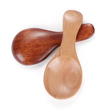 Load image into Gallery viewer, 1/2Pcs Wood Condiment Scoop Flatware Coffee Tea Small Mini Sugar Spoon Salt Wood Spoons Cooking Tools Kitchen Gadgets
