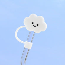 Load image into Gallery viewer, Pink Cherry Straw Straw Dust Plug Glass Cup Accessories Girl Heart Small Objects Suitable For Glass Straw Plug
