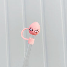 Load image into Gallery viewer, Pink Cherry Straw Straw Dust Plug Glass Cup Accessories Girl Heart Small Objects Suitable For Glass Straw Plug
