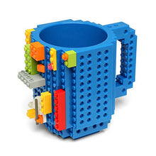 Load image into Gallery viewer, 350ML Mug Cup for Milk Coffee Water Build-On Brick Type Mug Cups Water Holder Building Blocks Design Gift
