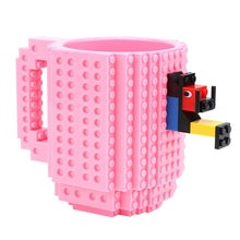 Load image into Gallery viewer, 350ML Mug Cup for Milk Coffee Water Build-On Brick Type Mug Cups Water Holder Building Blocks Design Gift
