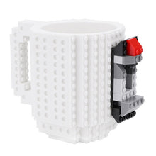 Load image into Gallery viewer, 350ML Mug Cup for Milk Coffee Water Build-On Brick Type Mug Cups Water Holder Building Blocks Design Gift
