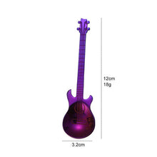 Load image into Gallery viewer, Guitar Shape Colorful Coffee Spoon Set Stainless Steel Dessert Ice Cream Spoon Tea Spoon Coffee Accessories Tableware Tea Set
